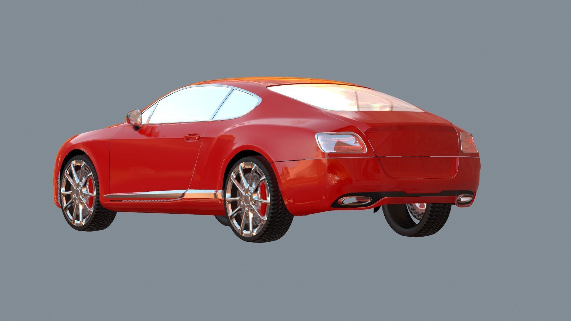 Bentley Continental GT 3D model_26