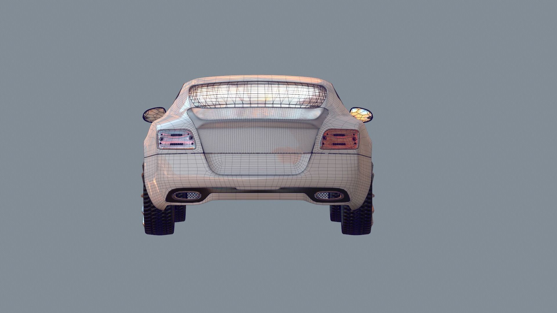 Bentley Continental GT 3D model_33