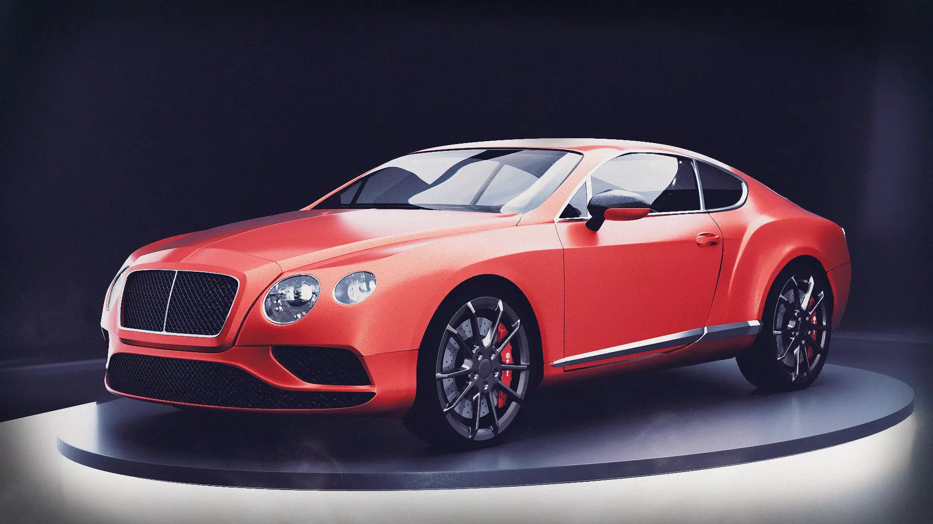 Bentley Continental GT 3D model_0