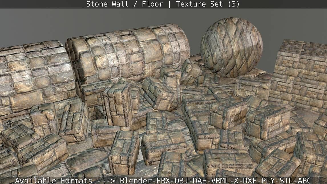 Stone Wall - Texture Set 3 Texture_107