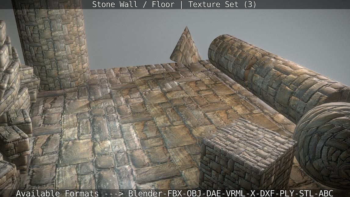 Stone Wall - Texture Set 3 Texture_24