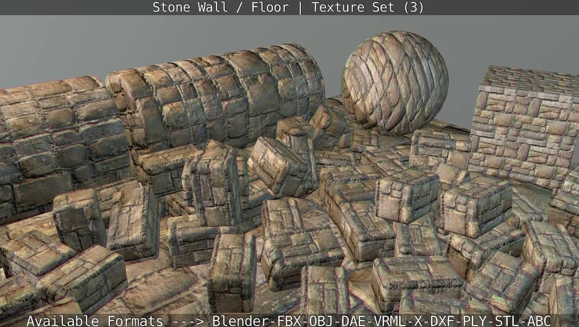 Stone Wall - Texture Set 3 Texture_108