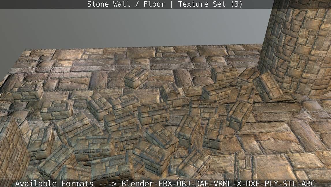 Stone Wall - Texture Set 3 Texture_100