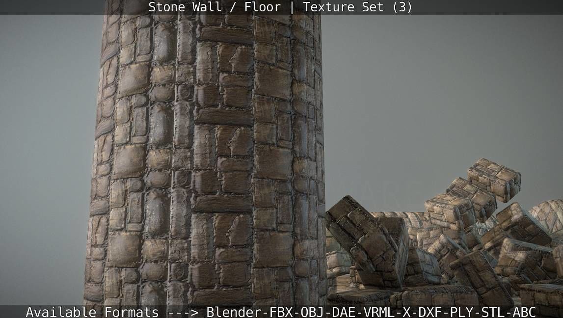 Stone Wall - Texture Set 3 Texture_72