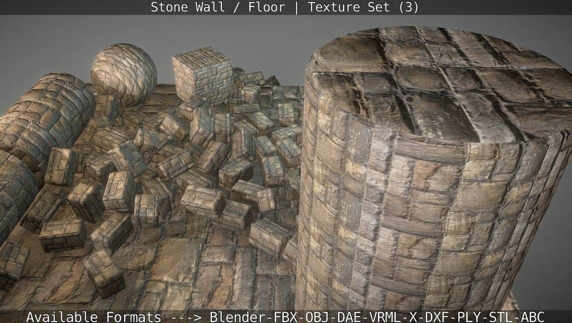 Stone Wall - Texture Set 3 Texture_84