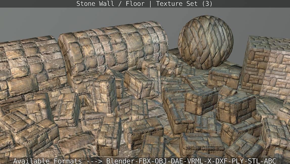 Stone Wall - Texture Set 3 Texture_111