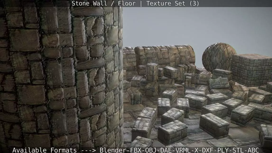 Stone Wall - Texture Set 3 Texture_0