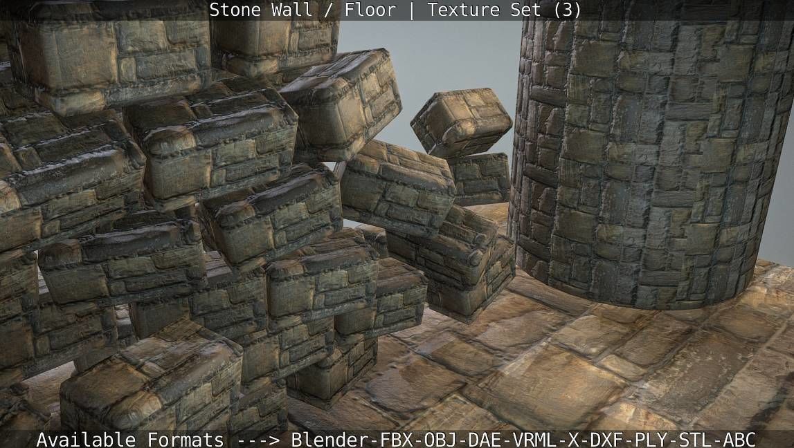 Stone Wall - Texture Set 3 Texture_30