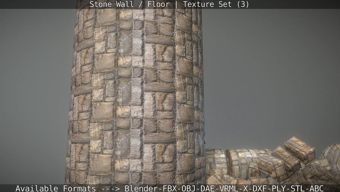 Stone Wall - Texture Set 3 Texture_68