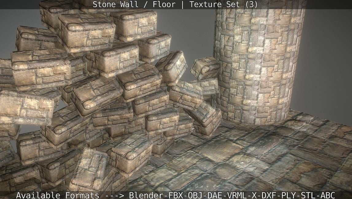 Stone Wall - Texture Set 3 Texture_33