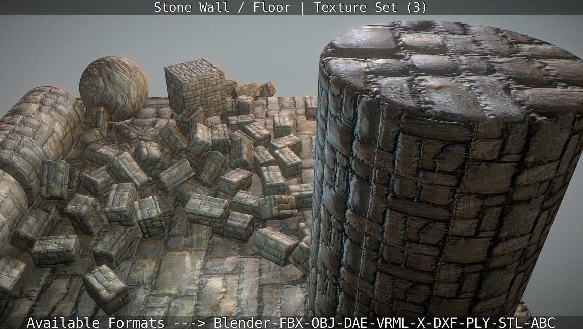 Stone Wall - Texture Set 3 Texture_83