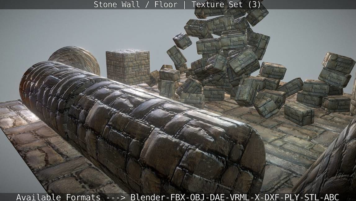 Stone Wall - Texture Set 3 Texture_3