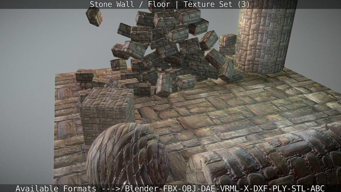 Stone Wall - Texture Set 3 Texture_38