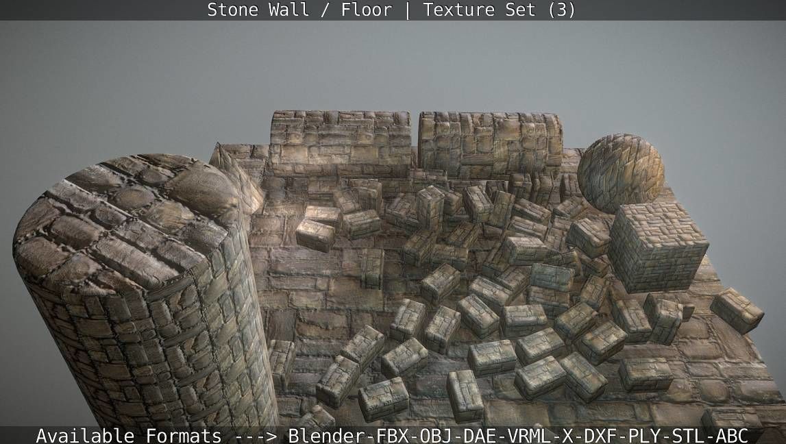 Stone Wall - Texture Set 3 Texture_7