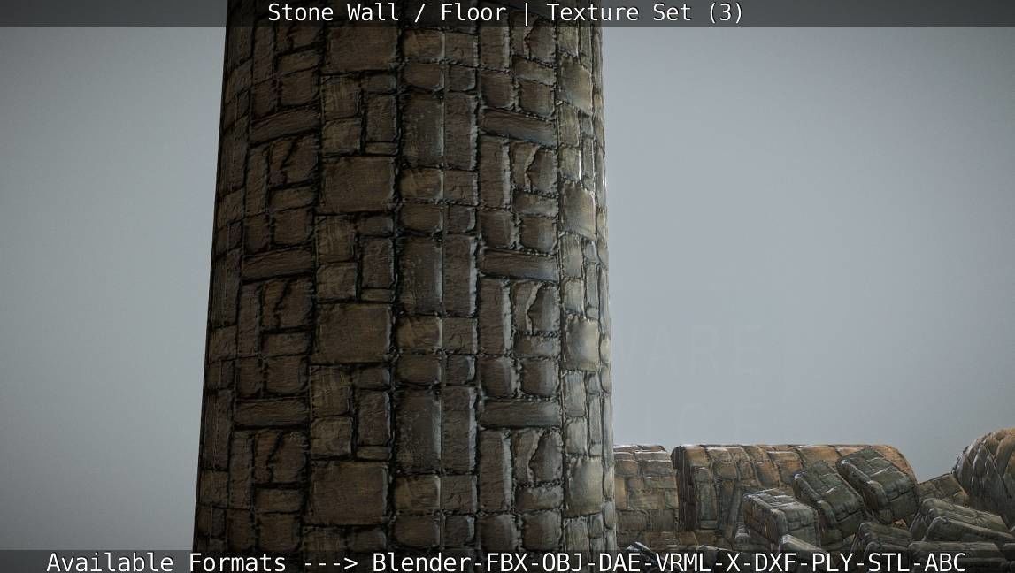 Stone Wall - Texture Set 3 Texture_73