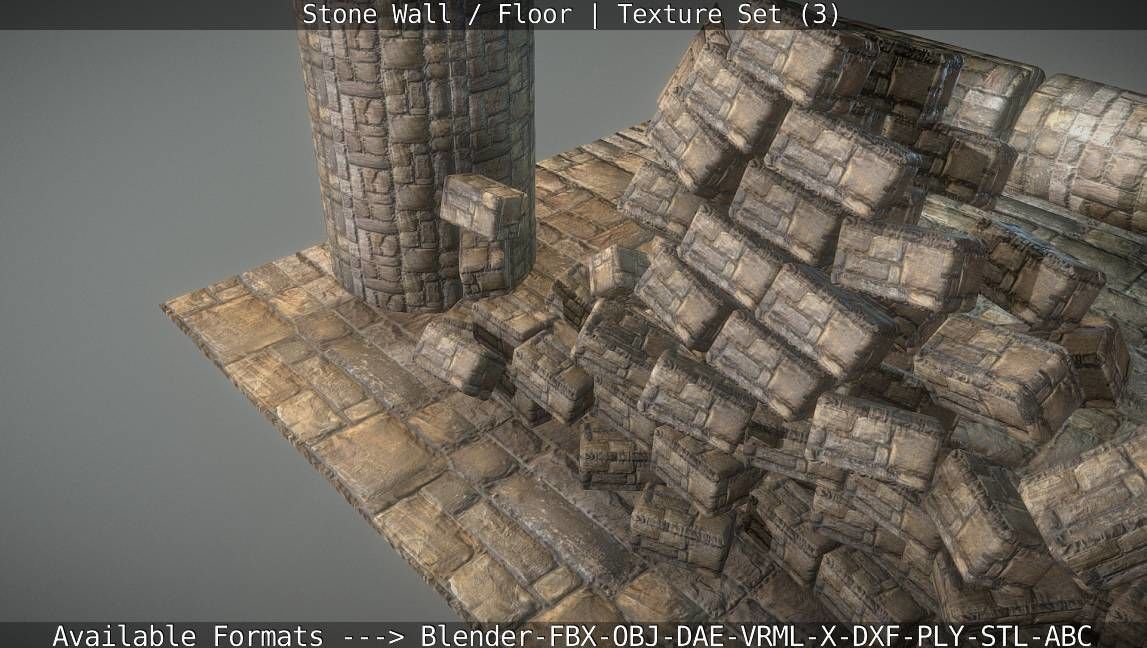 Stone Wall - Texture Set 3 Texture_15