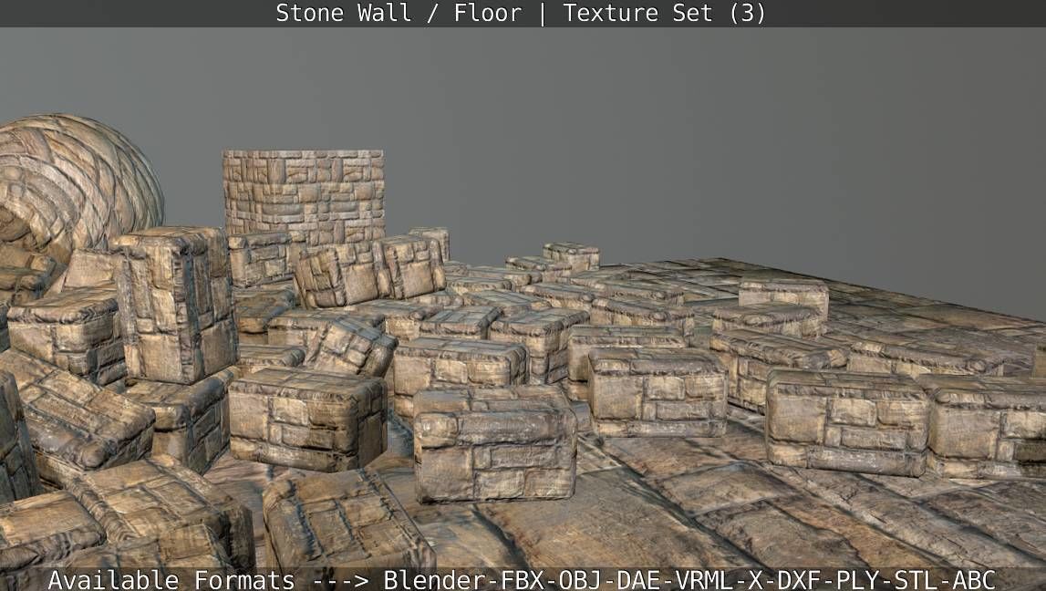 Stone Wall - Texture Set 3 Texture_105