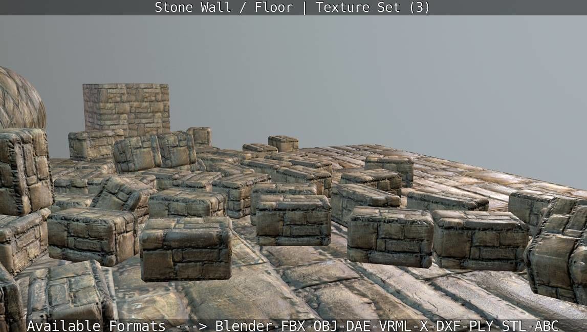 Stone Wall - Texture Set 3 Texture_101