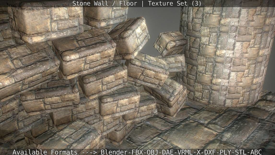 Stone Wall - Texture Set 3 Texture_32