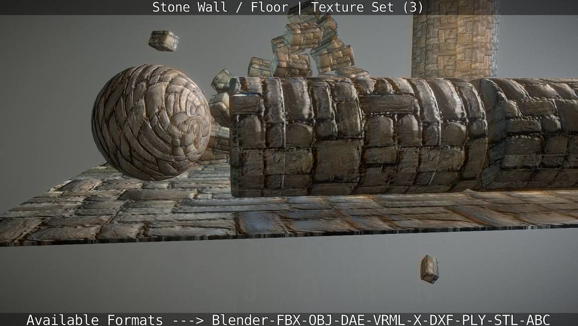 Stone Wall - Texture Set 3 Texture_50