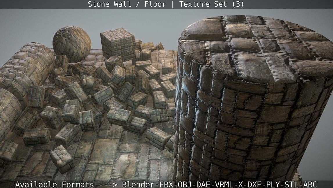 Stone Wall - Texture Set 3 Texture_79