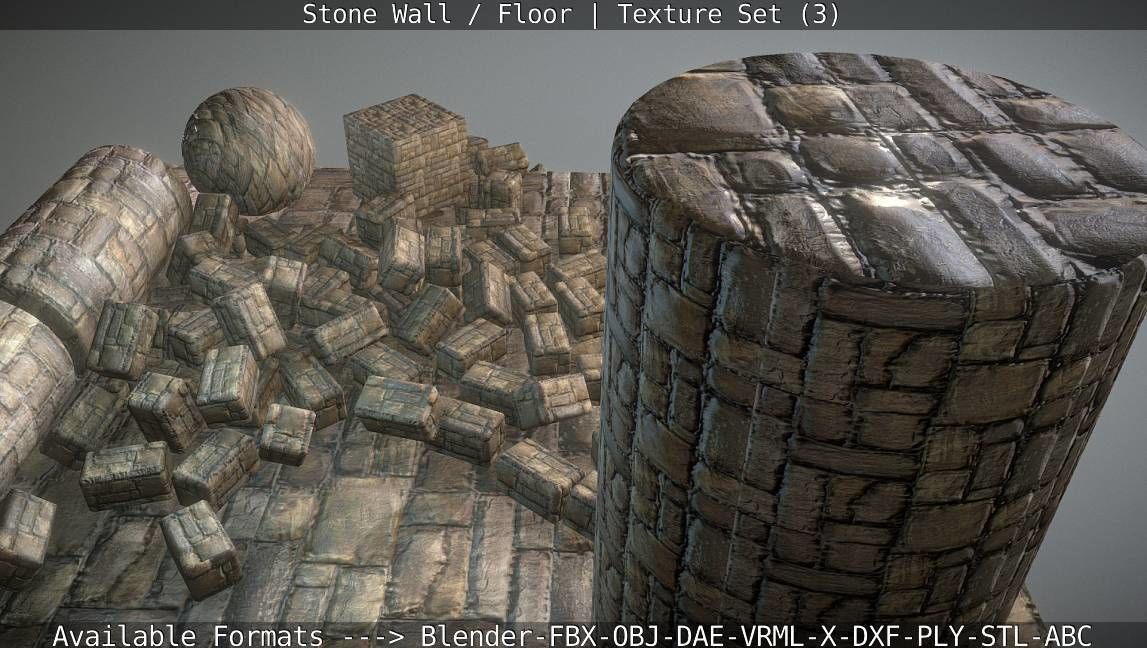 Stone Wall - Texture Set 3 Texture_88