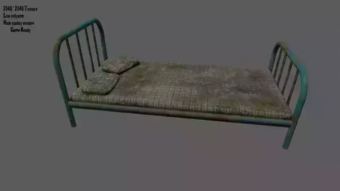 old bed  