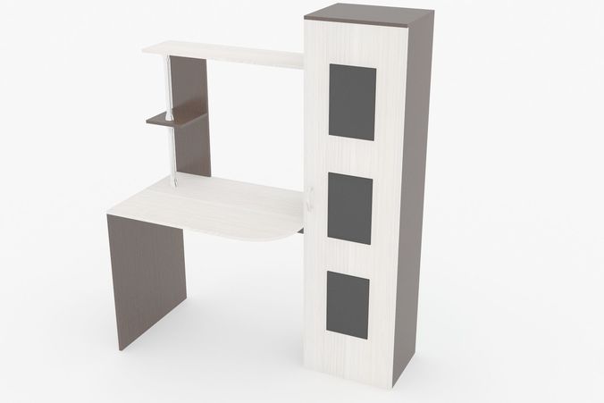 Computer Table 3D model | CGTrader