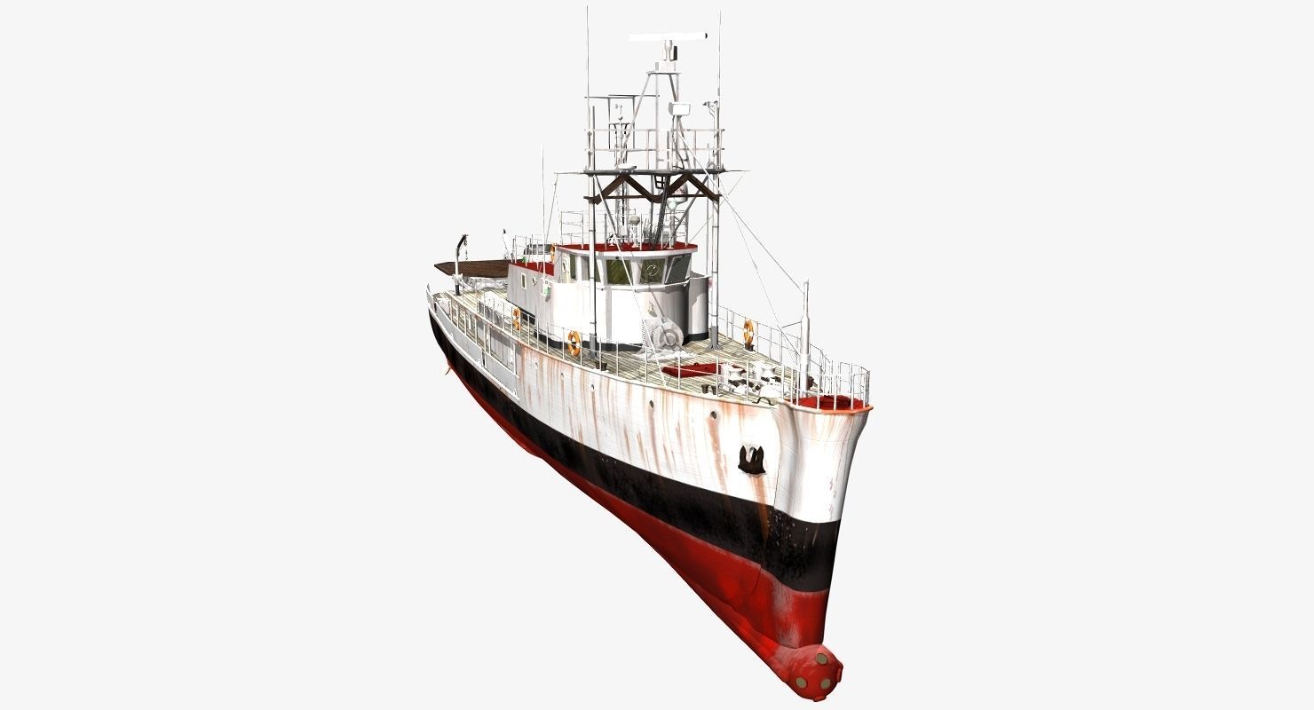 RV Calypso 3D model_26