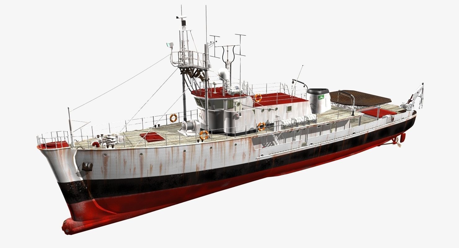 RV Calypso 3D model_20