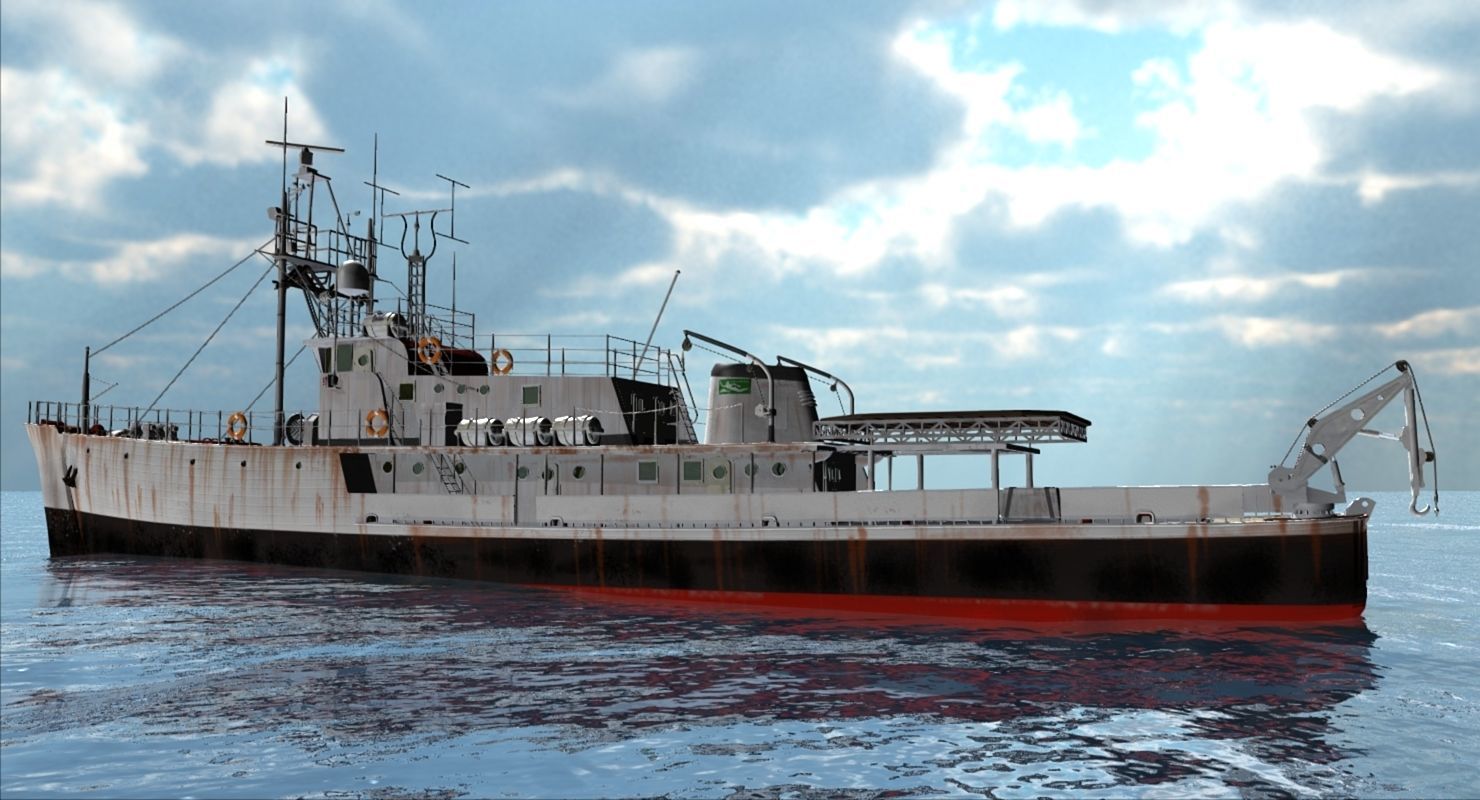 RV Calypso 3D model_10