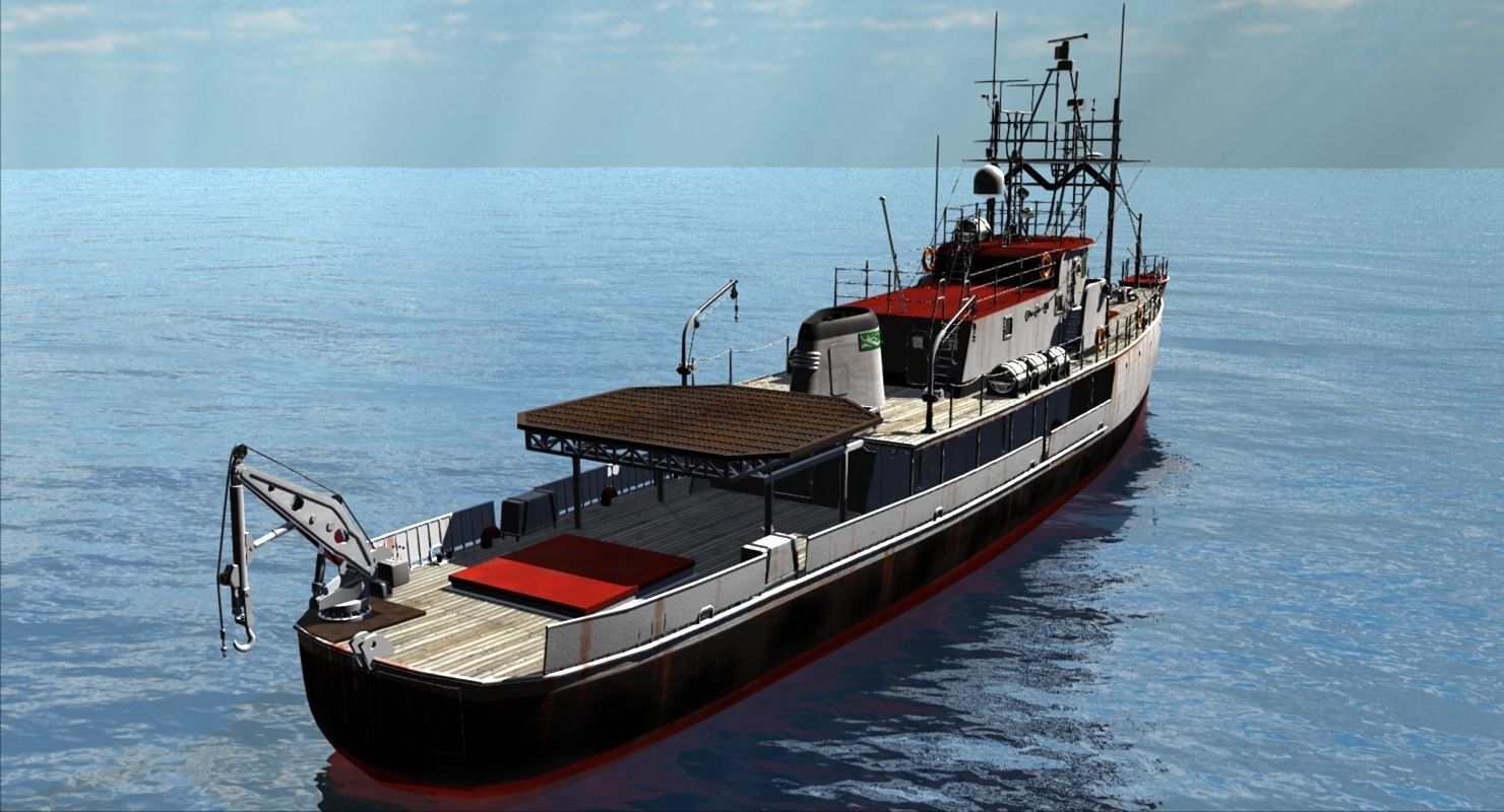 RV Calypso 3D model_17