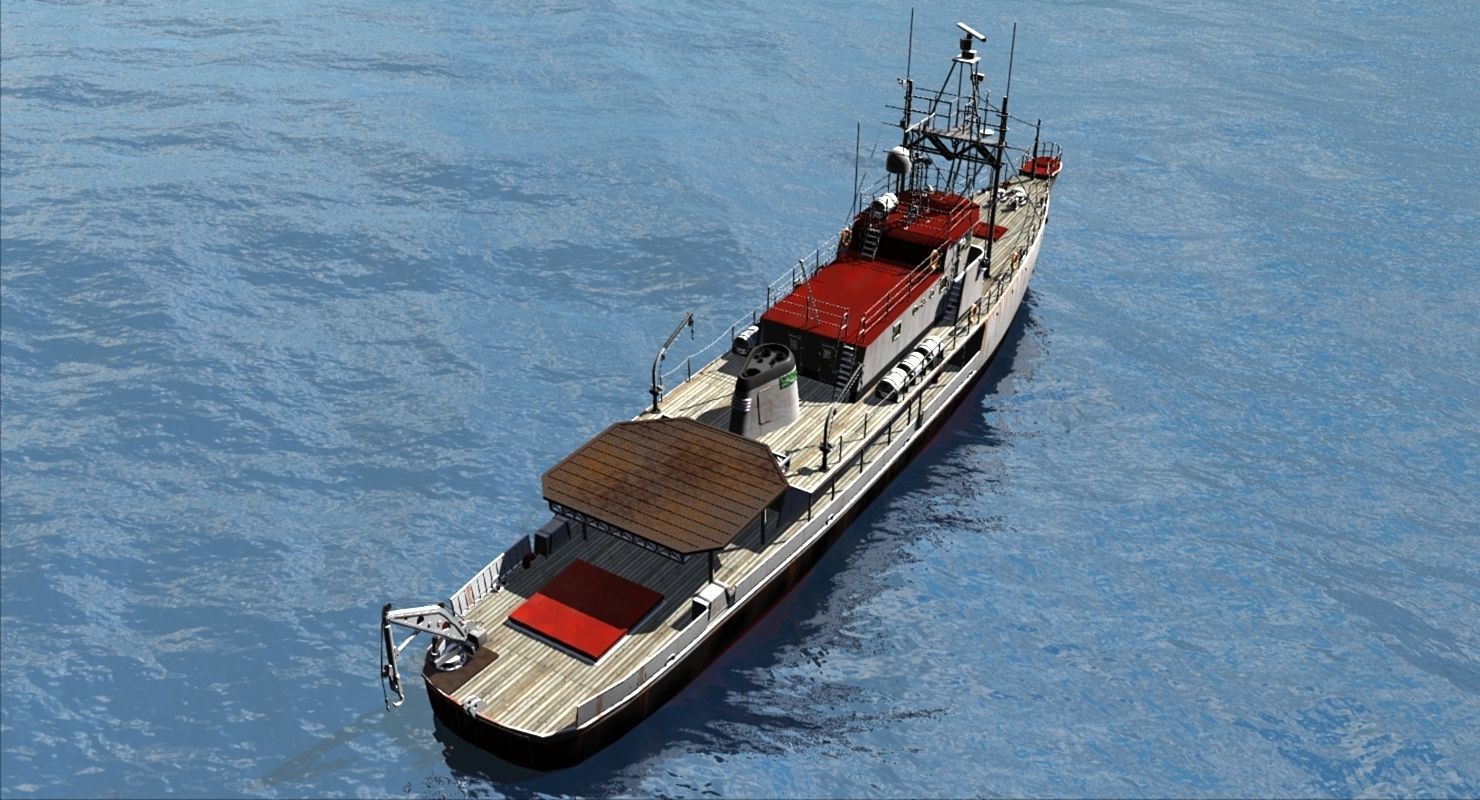 RV Calypso 3D model_28