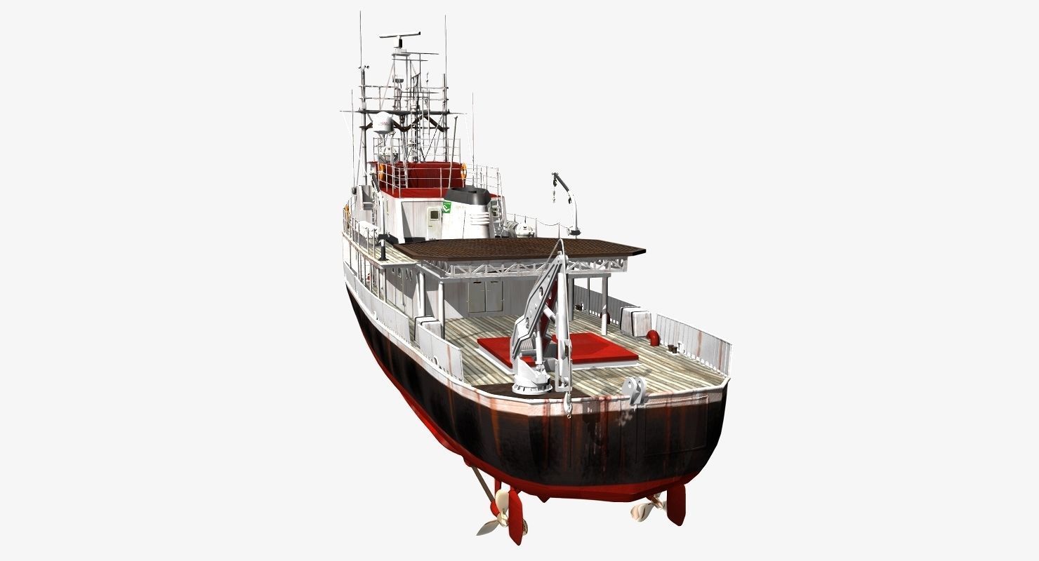 RV Calypso 3D model_21