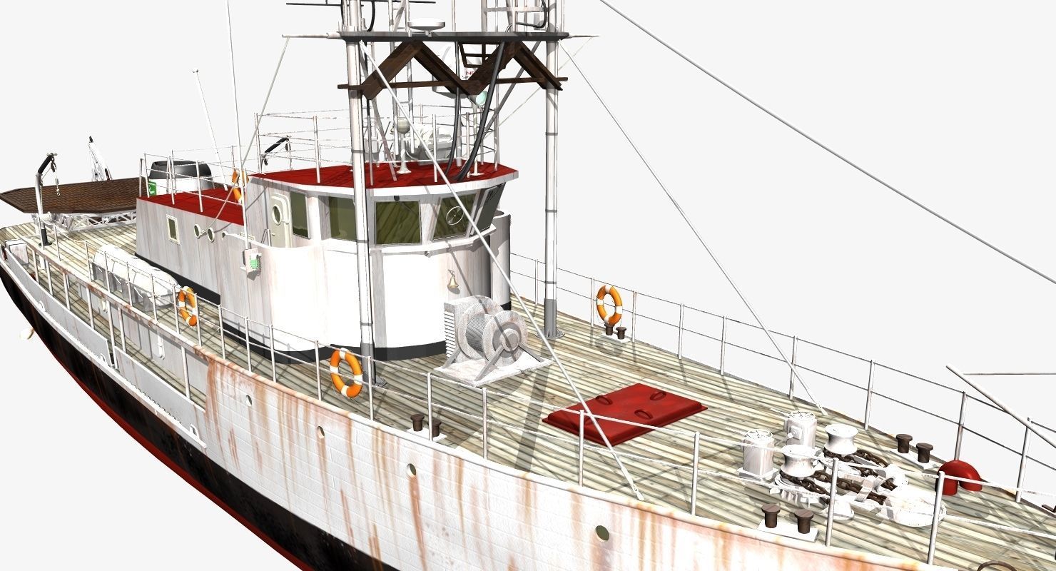 RV Calypso 3D model_29