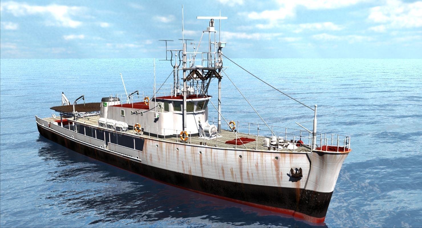 RV Calypso 3D model_5