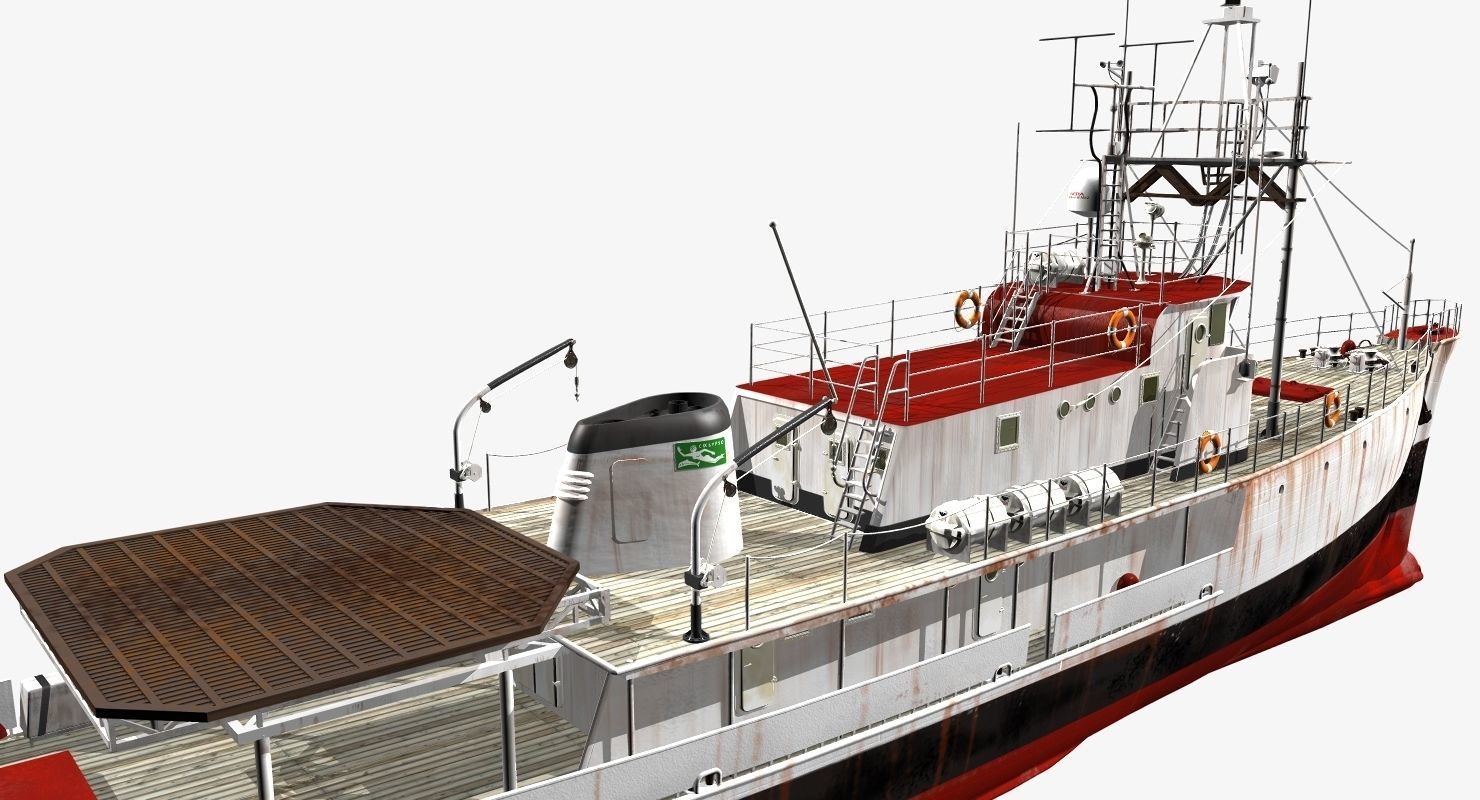 RV Calypso 3D model_30