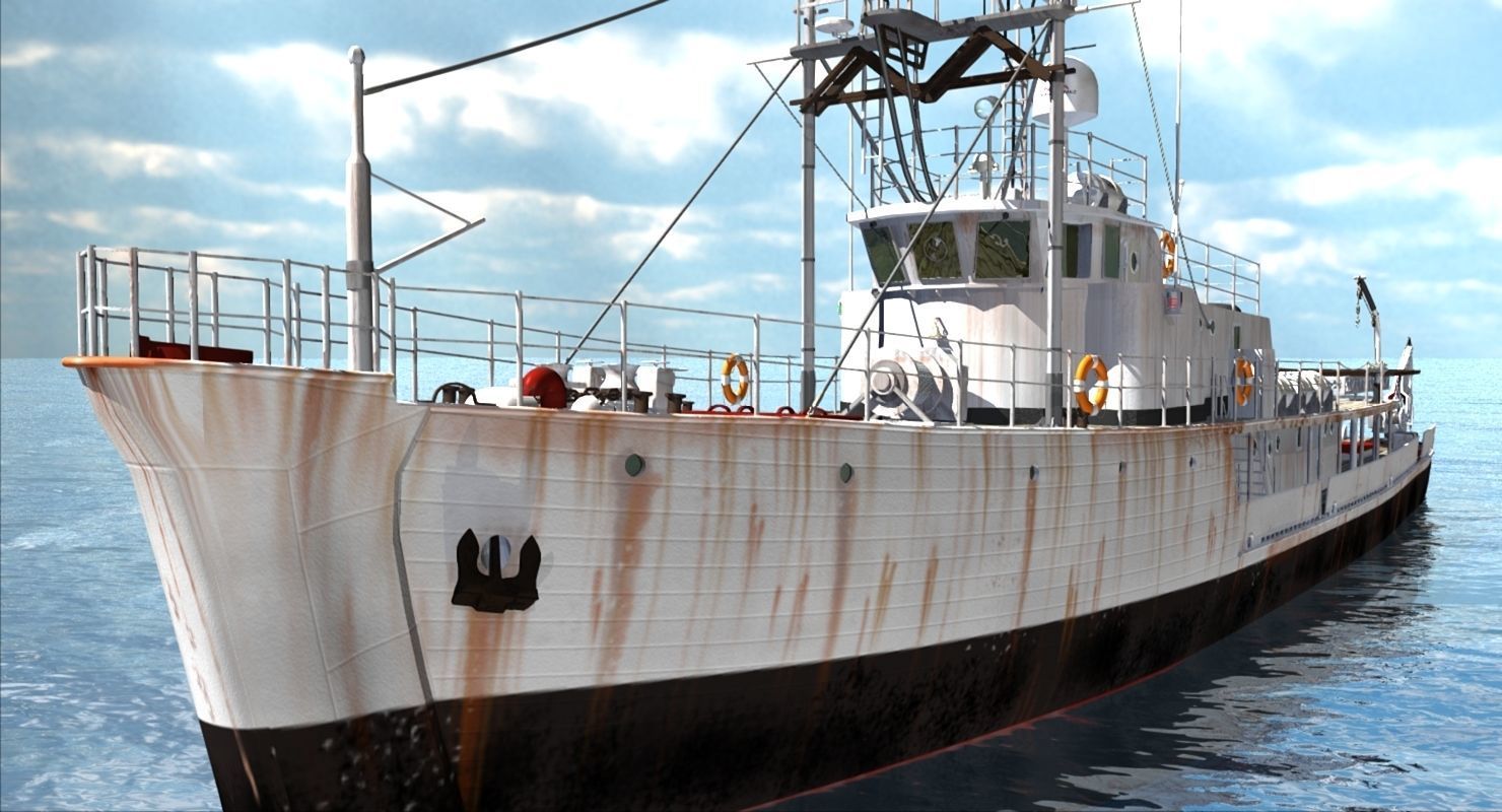 RV Calypso 3D model_9