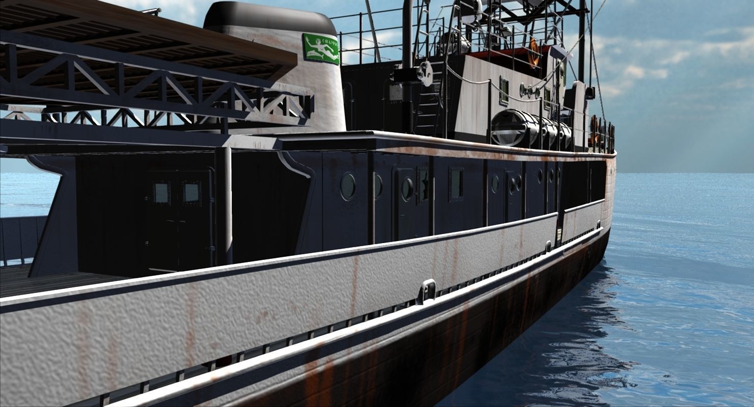 RV Calypso 3D model_11