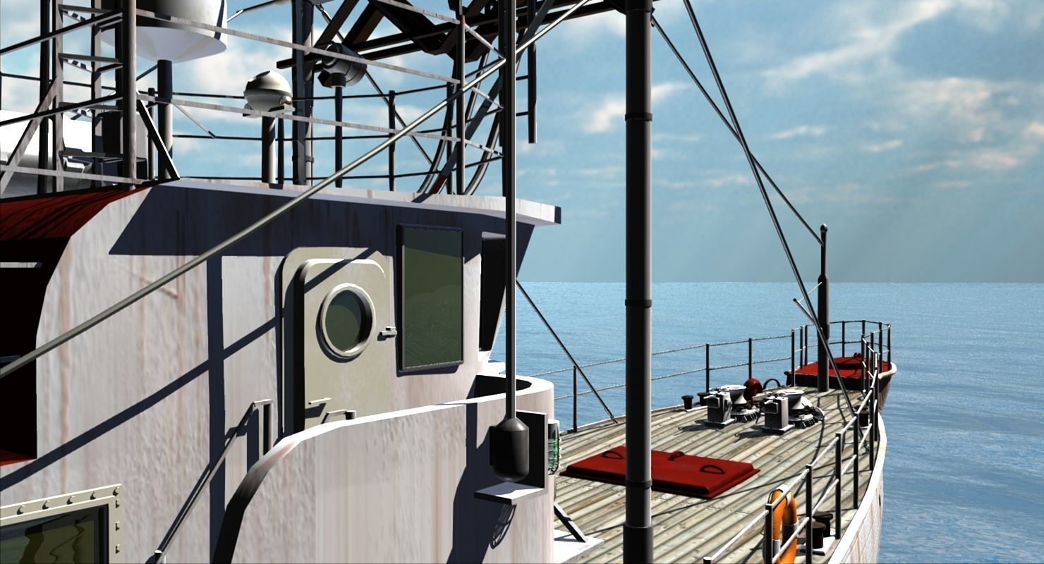 RV Calypso 3D model_14