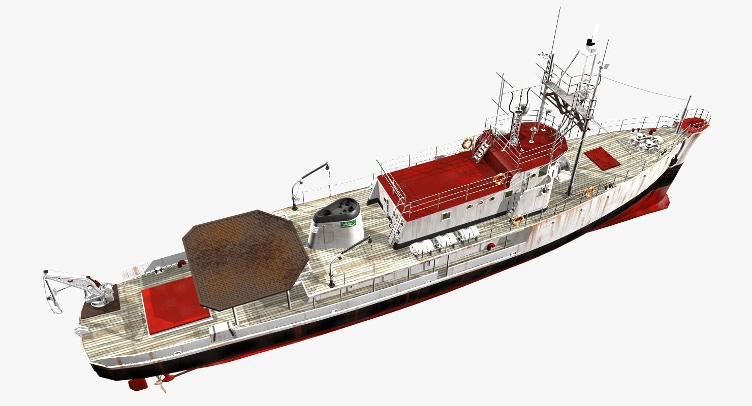 RV Calypso 3D model_31