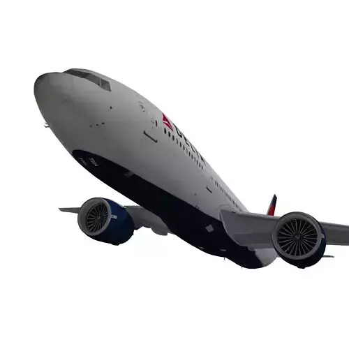 Boeing 777-200LR Delta Air Lines 3D model