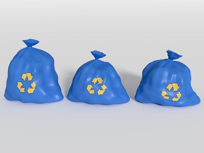 Trash Bag 3D model