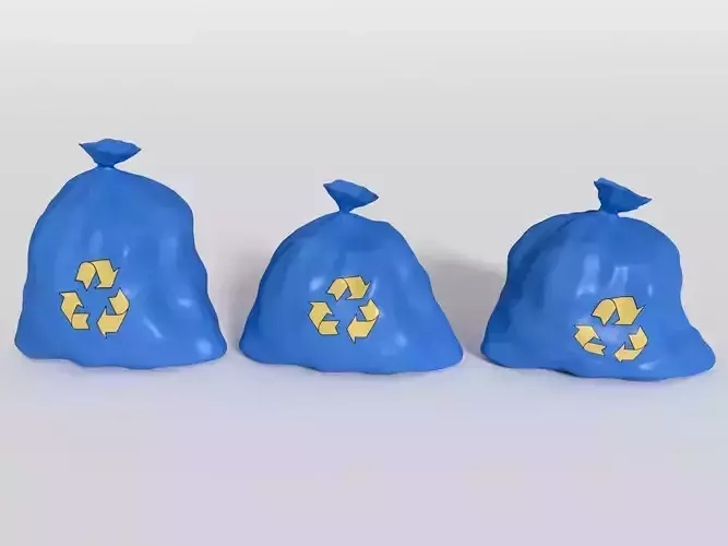 Trash Bag 3D model