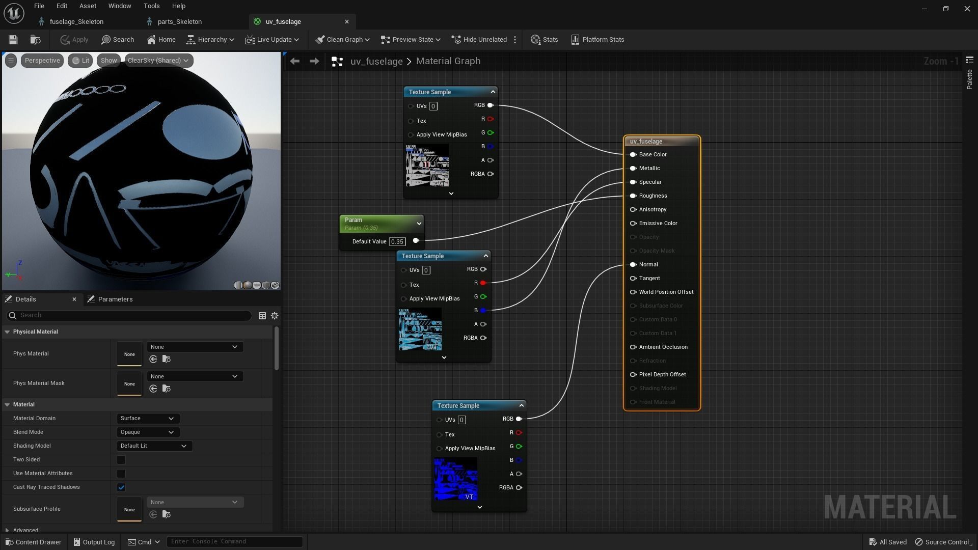 F2F-1 US Marines 1939 Low-poly 3D model_26