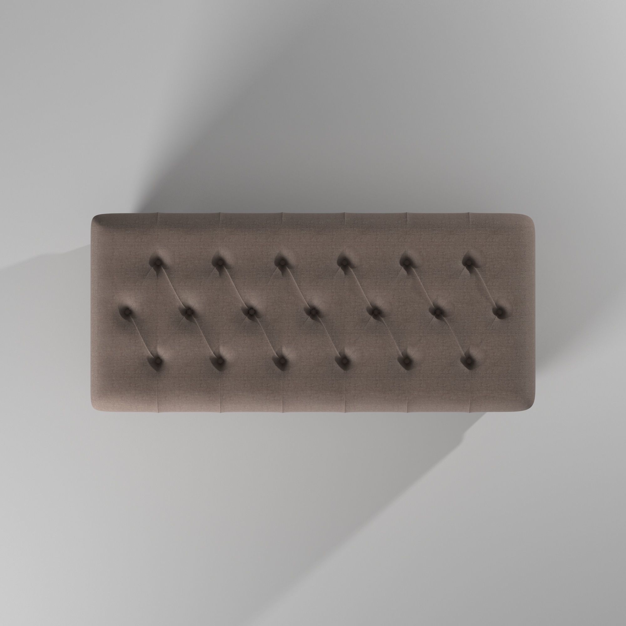Banco tipo sillon para guardar cosas - Tufted Storage Bench 3D model_15