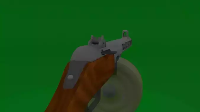 gun machine gun Shpagina