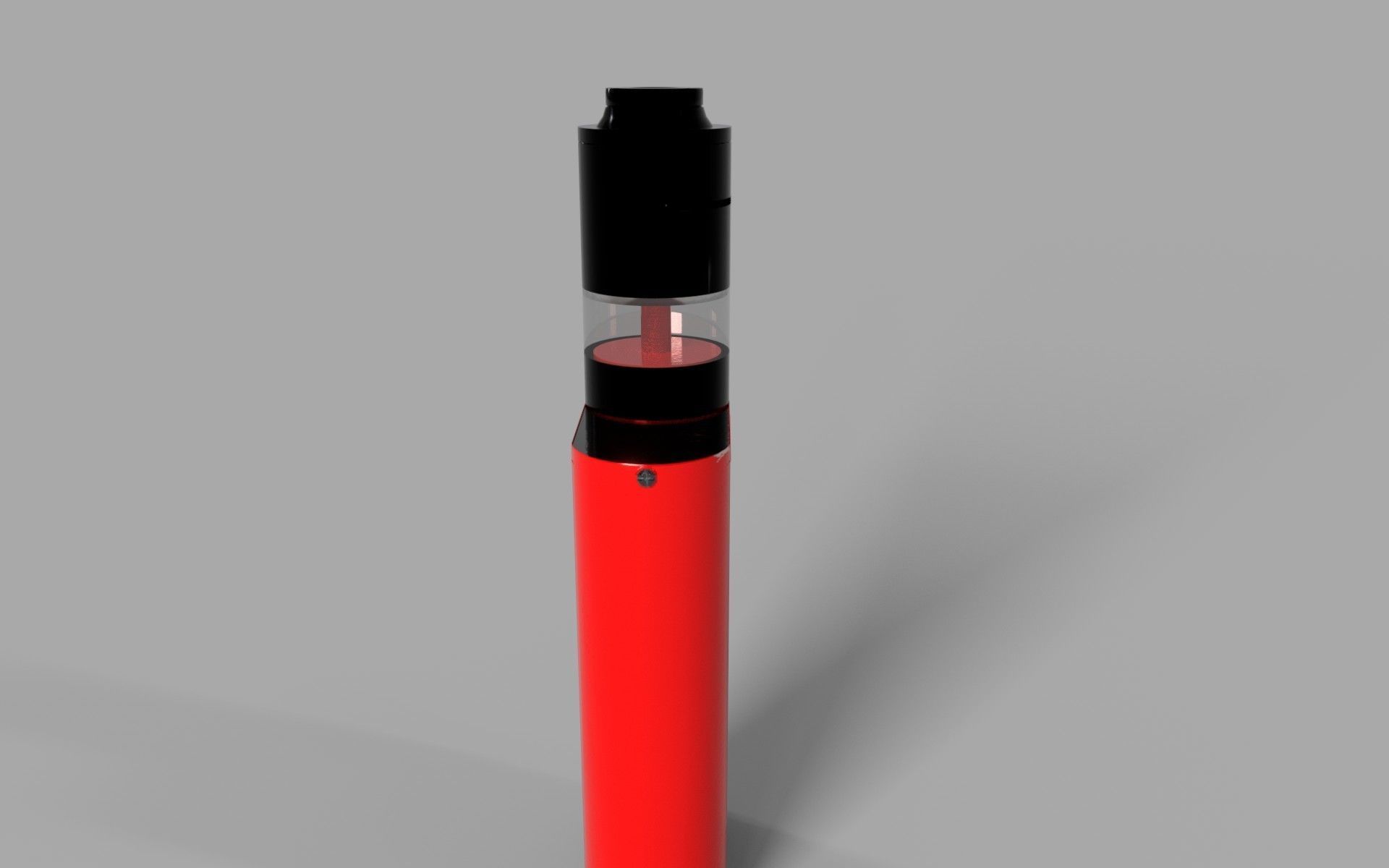 Vape Kangertech Low-poly 3D model_2