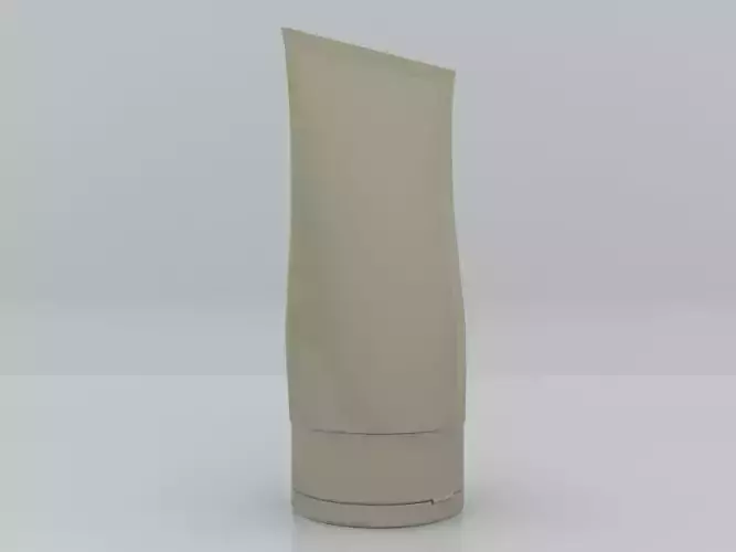 Skin Care Lotion Cream Bottle 3D model