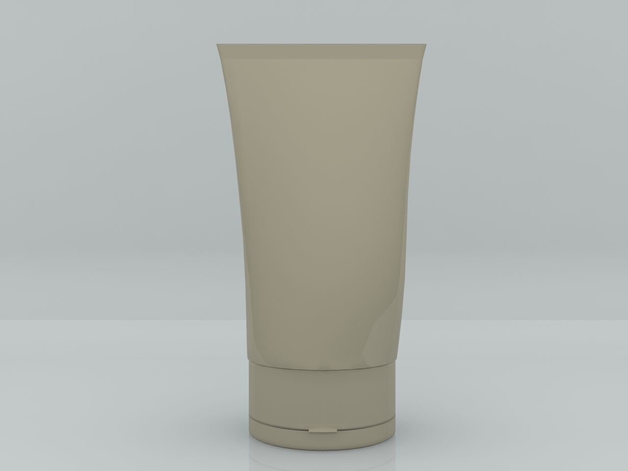 Skin Care Lotion Cream Bottle 3D model_1